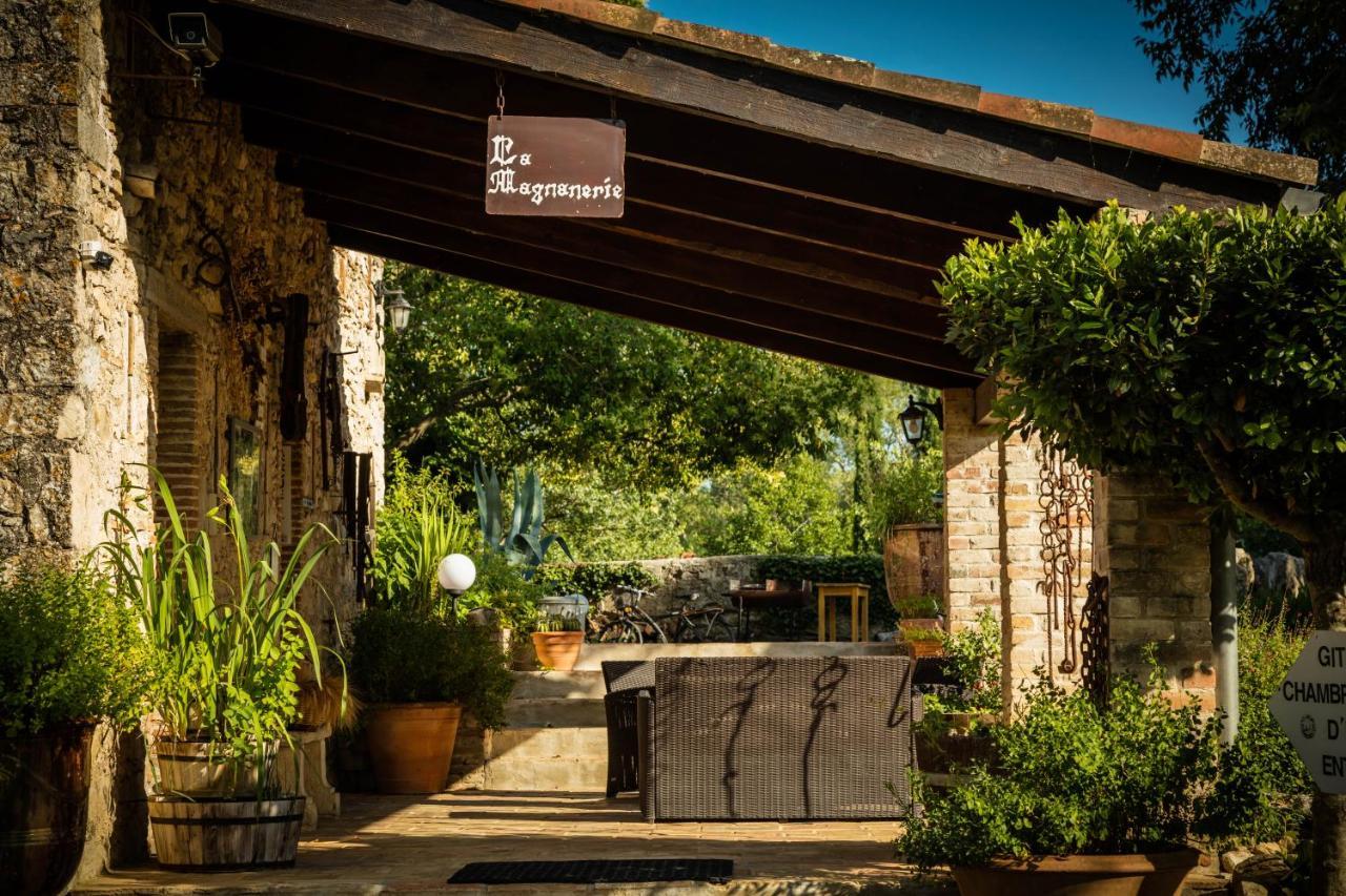 Bed and Breakfast Logis Des Magnans -Les Terrasses Du Coutach - Sauve Екстер'єр фото