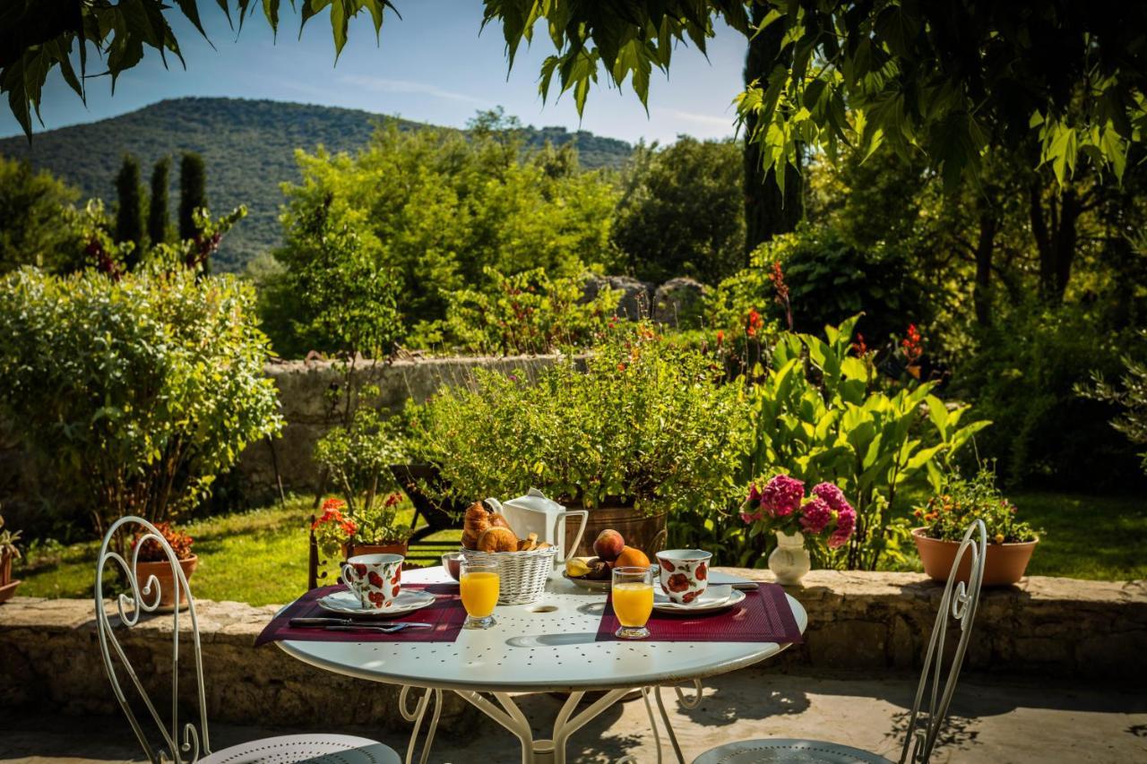 Bed and Breakfast Logis Des Magnans -Les Terrasses Du Coutach - Sauve Екстер'єр фото