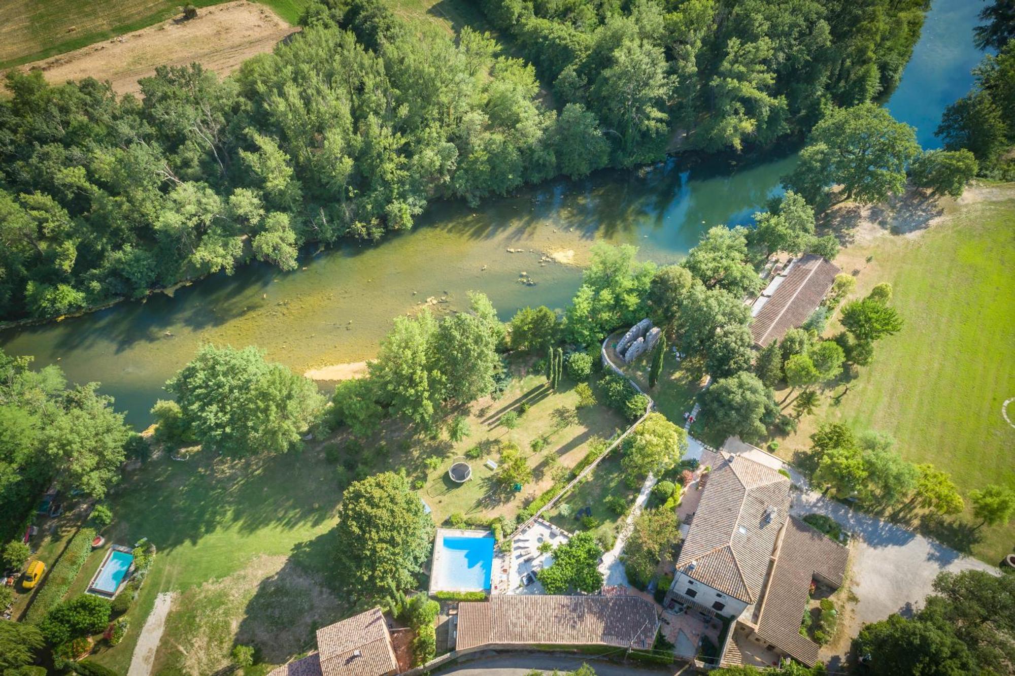 Bed and Breakfast Logis Des Magnans -Les Terrasses Du Coutach - Sauve Екстер'єр фото